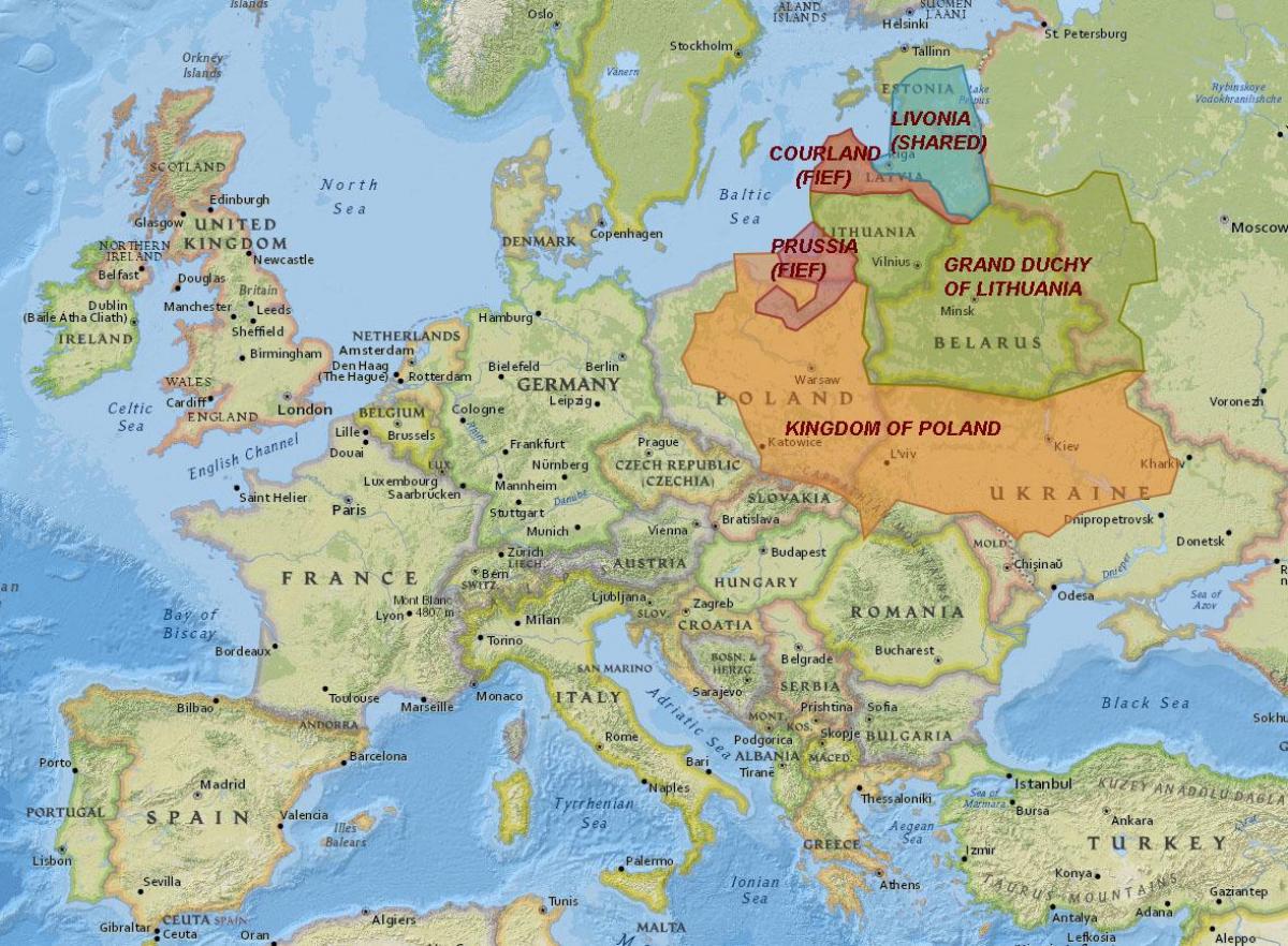 Litvanya haritası tarihi