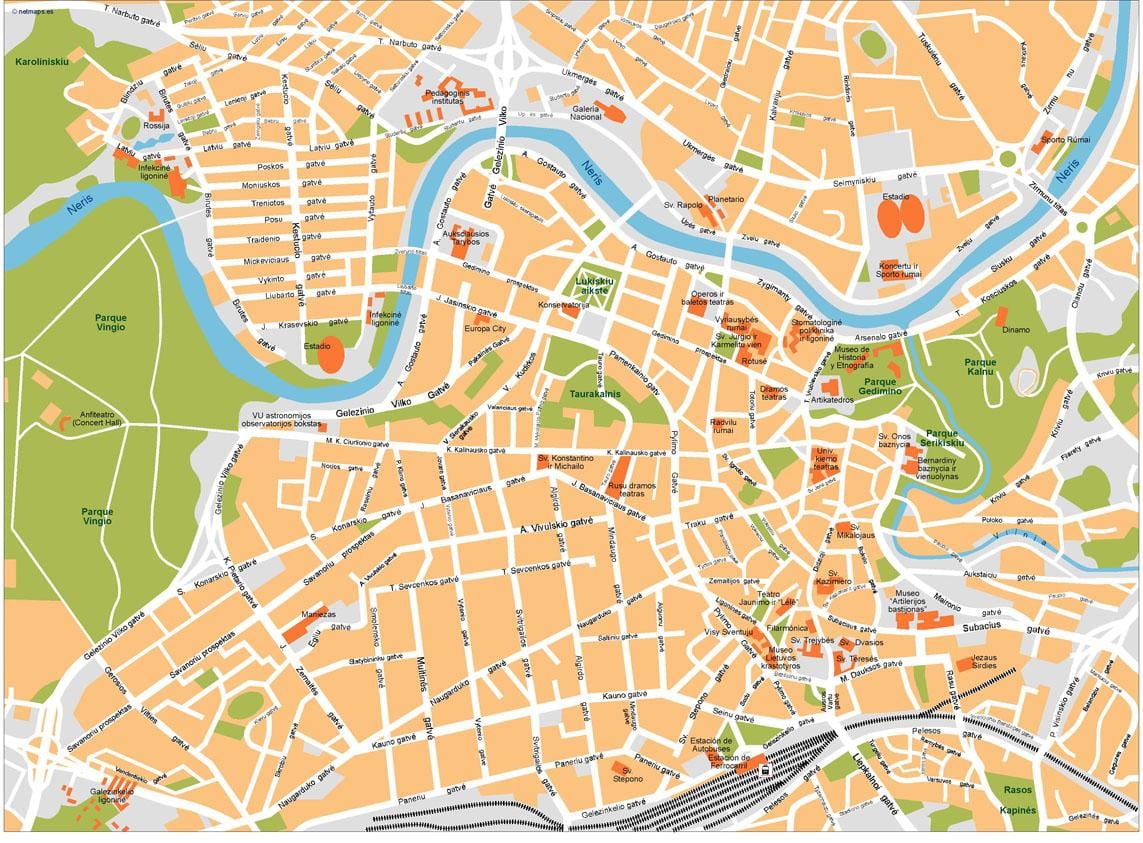 Vilnius Litvanya göster