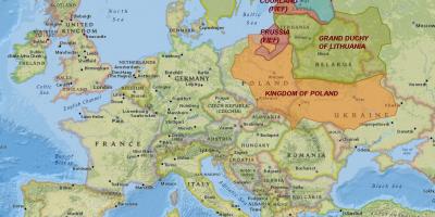 Litvanya haritası tarihi